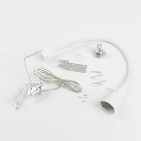 LED lampa s klipom 1xGU10/4,7W/230V biela