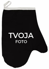 Kuchynská rukavica s vlastnou fotkou EMI, sivá