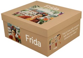 Porcelánová šálka s podšálkou Mexican Art Frida 270 ml sada 2ks