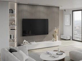 Mexen Lam-B, akustické stenové lamely 275 × 30 cm, HDF doska 4 mm, technická dyha, dub popolavý, S100-275307-3015-005
