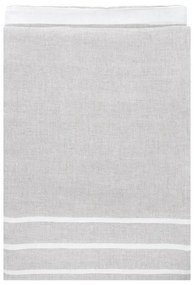 Ľanový uterák Usva, ľan-biely, Rozmery  95x180 cm