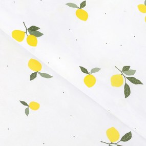 Goldea bavlnené plátno - citróny 160 cm