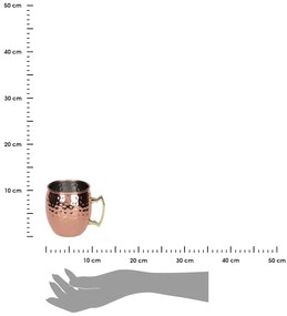 Kovový hrnček Amy 500 ml