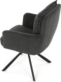 Jedálenská stolička sivá HC-X1128 GREY2