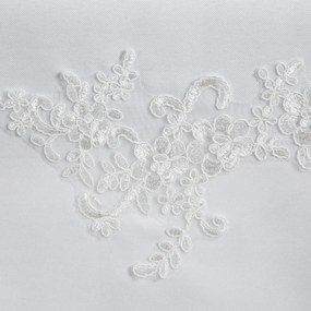 OBRUS TULIA 85X85 CM BIELA