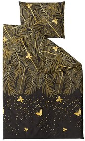 Obliečky z mikrovlákna VISATA čierne Rozmer obliečky: 70 x 80 cm | 140 x 200 cm