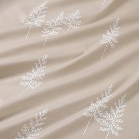 Goldea vianočná bavlnená napínacia plachta - severské stromčeky 80 x 160 cm