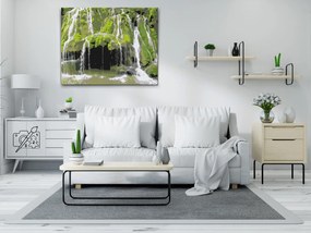 Gario Maľovanie podľa čísel Vodopády Bigar, Rumunsko Rozmery: 80 x 60 cm, Rámovanie: S vnútorným rámom