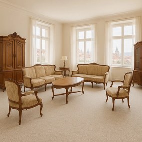 Lano, Metrážny koberec Malmo 2511, na mieru, šíře 4m,5m, šedá, filc, obývacia izba