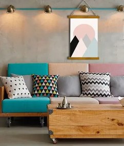 Závesné plátno na stenu Degenerated Scar in the Distance / Dan Johannson - 30x45 cm – prírodný rám