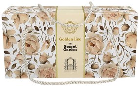 Porcelánový hrnček na nohe Royal English Roses White 320 ml sada 2ks