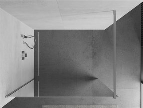 Mexen Kioto sprchová zástena 80x200 cm 8 mm, chrómový profil, sklo efekt zrkadla, 800-080-101-01-50