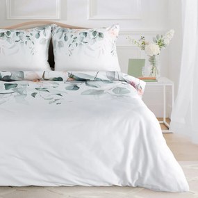 MAKOSATÉNOVÉ OBLIEČKY JULIET 200X220 CM, 2 KS 70X80 CM VZOROVANÉ