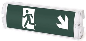Aigostar B.V. Aigostar - LED Núdzové svietidlo EMERGENCY EXIT LED/4W/230V IP65 6500K 600mAh AI1144