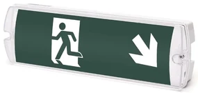 Aigostar B.V. Aigostar - LED Núdzové svietidlo EMERGENCY EXIT LED/4W/230V IP65 6500K 600mAh AI1144