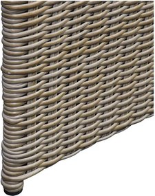 Záhradná lounge súprava pre 2 v béžovej a svetlohnedej farbe Modular – Unique Furniture