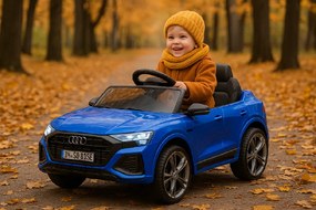 Elektrické autíčko Audi RS Q8 modré