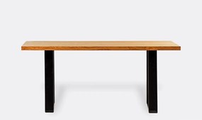 Jedálenský stôl SILENCE I - 220x90cm,Tmavý dub