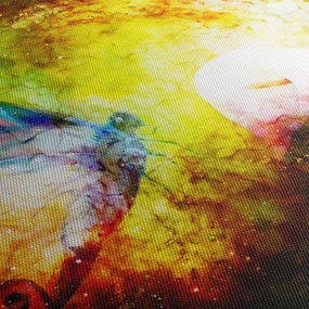 Obraz - Kozmický motýľ (90x60 cm)