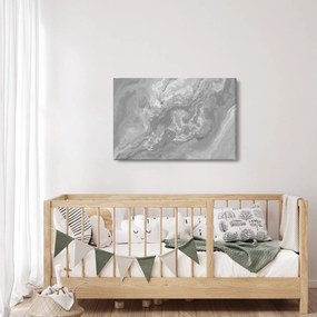 Obraz - Mramor v čiernobielej (90x60 cm)