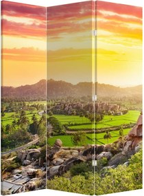 Paraván - Hampi údolí v Indii (126x170 cm)