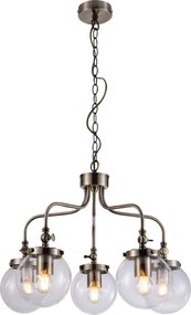 Candellux BALLET Luster 5X40W E27 Patina 35-70876