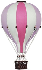 Dekoračný balón levanduľová / ružová - S-28cm x 16cm