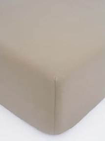 Jersey plachta Classic 90 × 200 cm - sivohnedá