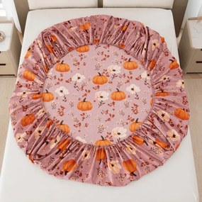 Plachta z mikrovlákna PUMPKINS ROSAVIE staroružová 90x200 cm