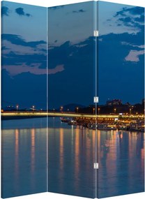 Paraván - Bratislava s hradom (126x170 cm)