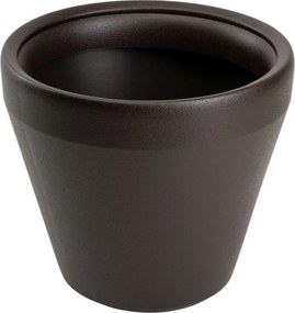 Sada 2 ks květináčů Purea 51,2x39,5/34,9x39,5 cm mokka hnědá