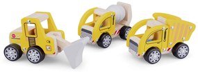 Súprava stavebných vozidiel - 3 ks
