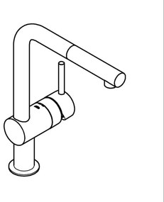 GROHE 32168000 - Drezová batéria A lesklý chróm