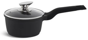 10 kusový set hrncov - matná čierna