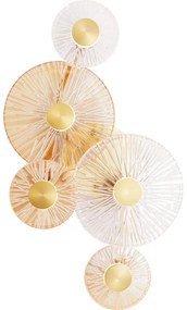 MAXLIGHT W0357 - LED Nástenné svietidlo ALLURE 5xLED/5W/230V zlatá