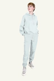 Teplákovina počesaná Jogging 280g - Zelená mint