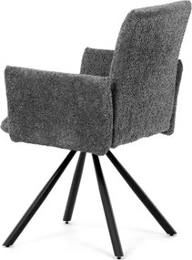 Jedálenská stolička sivá DCH-W1117 GREY2