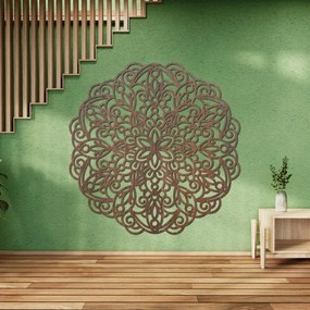 Drevená mandala na stenu – ručne vyrezávaný obraz z dreva | SENTOP HDF0248