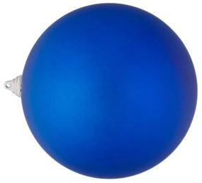 DECOLED Plastová guľa, priemer 20 cm, modrá matná, UV