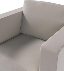 Poťah na kreslo Karlanda, krátky farba produktu béžová látka zamatová