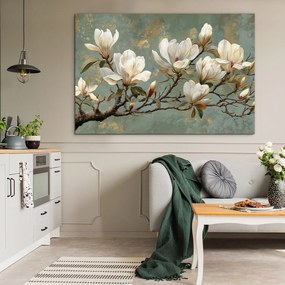 DUBLEZ | Veľký obraz na stenu - Kvety magnólie