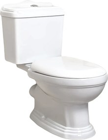 Novoterm WC kombi NV-Retro KR-13 so zadným odpadom a SoftClose sedadlom