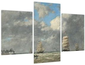 Obraz - Eugène Boudin, Le Havre, reprodukcia (90x60 cm)