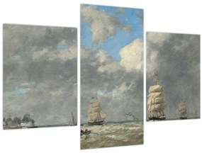 Obraz - Eugène Boudin, Le Havre, reprodukcia (90x60 cm)