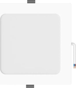 Mexen LDRR, LED stropné svietidlo na zapustenie 17 x 17 cm, 12W, studená - 6500K, 1320 lm, biela - L211-017-1265-20