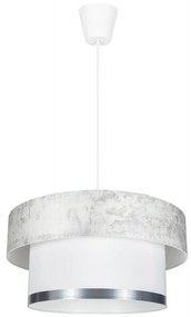 Luster na lanku RESSA 1xE27/60W/230V krémová