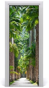 Fototapeta na dvere palmy 85x205 cm