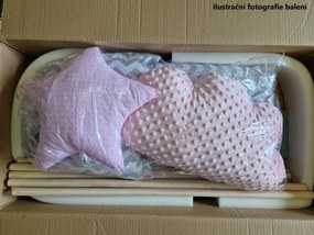 Detský stan TEEPEE (TÝPIE) GLAMI RUŽOVÝ