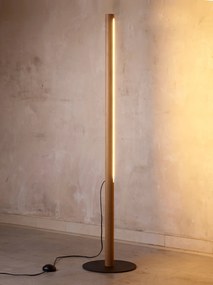 TK-LIGHTING LED stojacia lampa ROLLO, 30 W, teplá biela