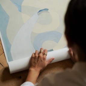 The Poster Club Plagát Hold You Blue by Sofia Lind A5 (mini)